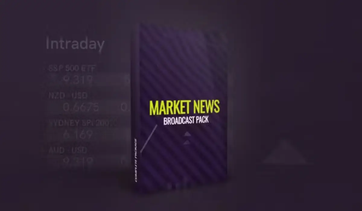 Videohive Market News Broadcast Pack 新闻广播设计标题模板包