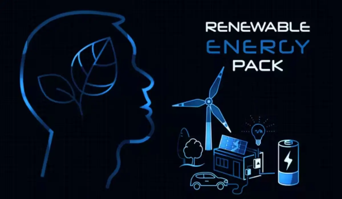 Videohive Renewable Energy Pack 200多个绿色能源动画元素效果包