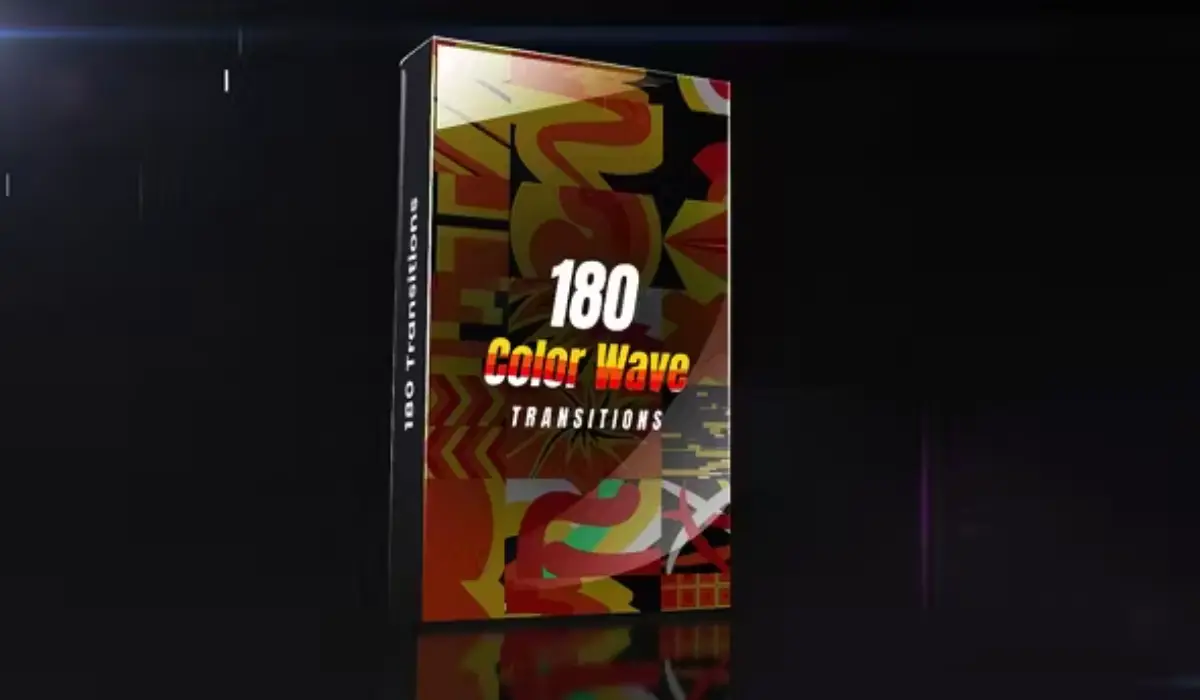 Videohive Color Wave Transitions 180个彩色波浪过渡效果包