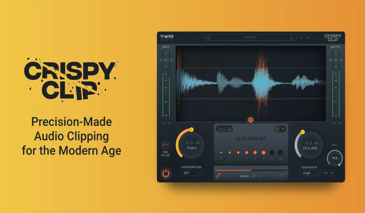 Yum Audio Crispy Clip v1.2.2 音频裁剪效果插件