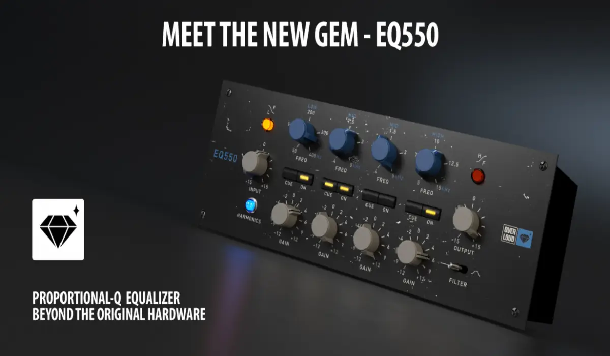 Overloud Gem EQ550 v1.1.6  EQ定制运算放大器插件