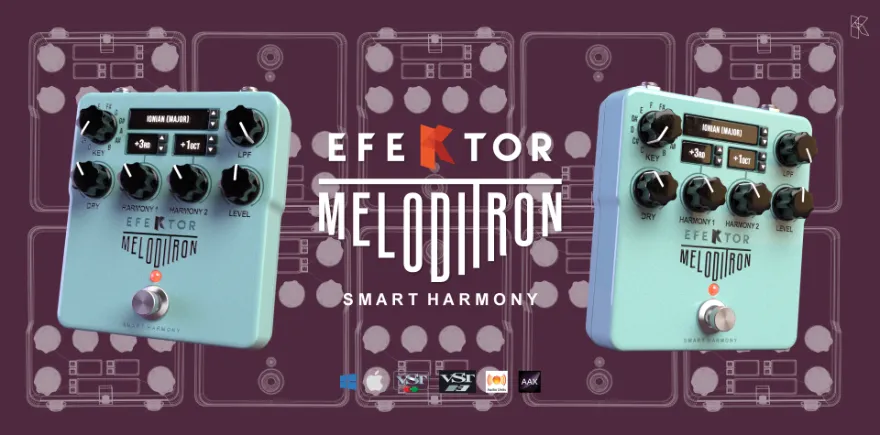 Kuassa Efektor Meloditron v1.0.0 单声道混音插件