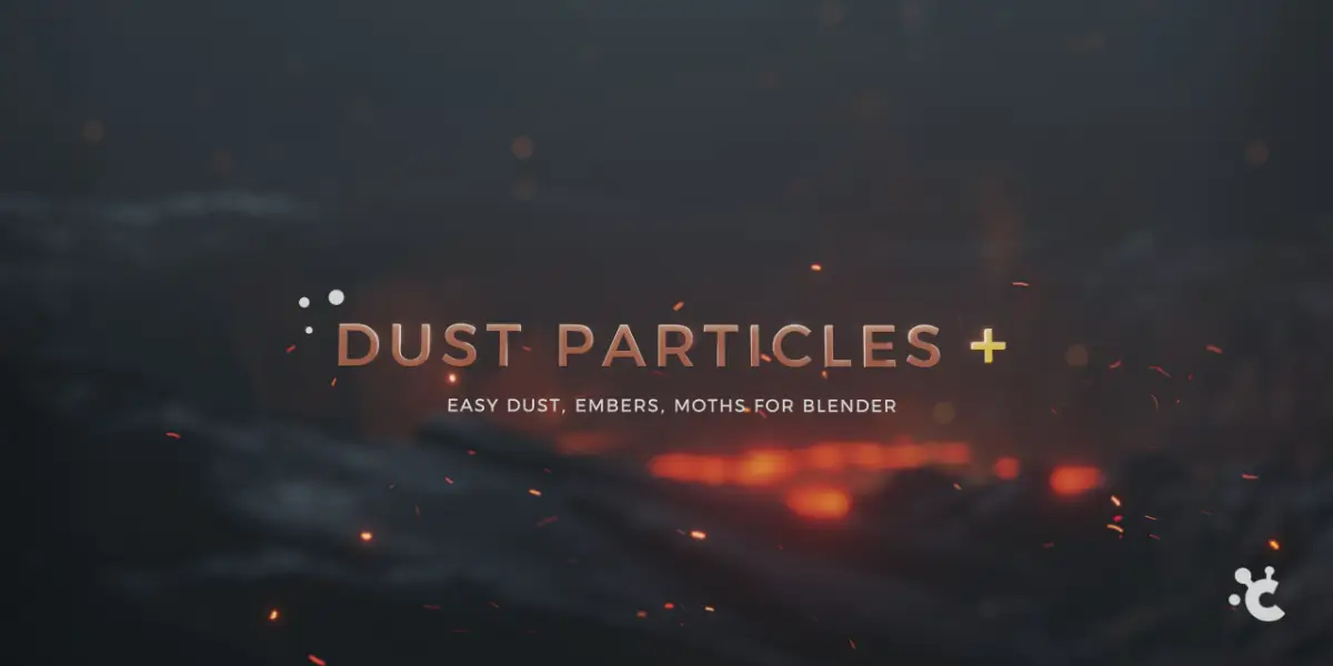 Blender Dust Particles v1.0 创建逼真尘埃效果和粒子系统