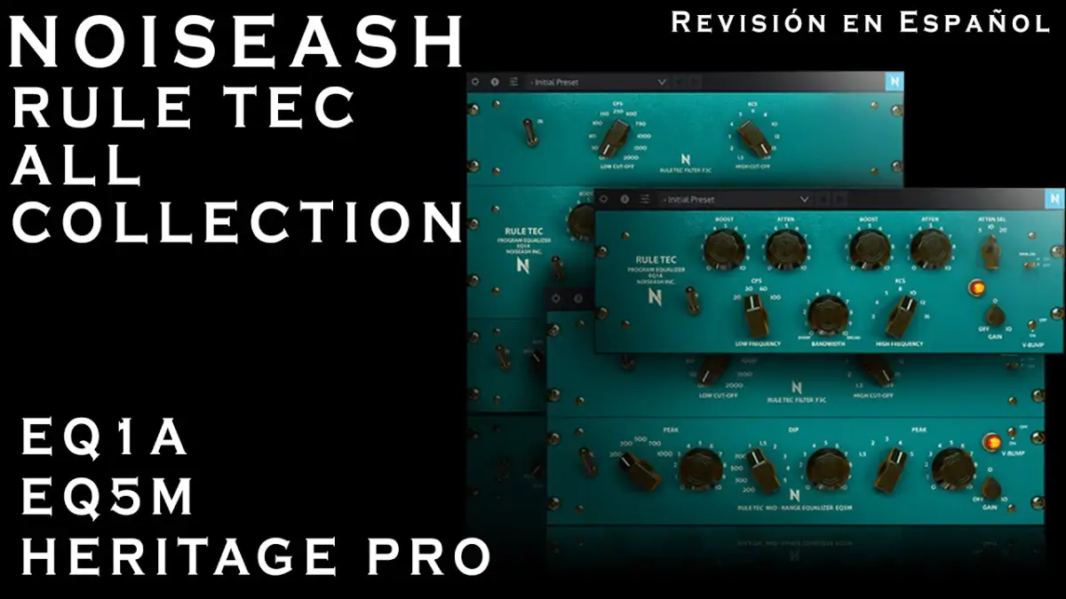 NoiseAsh Audio Rule Tec All Collection v1.8.8 mac 传奇无源均衡器插件