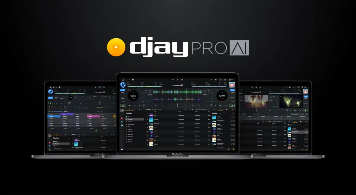 Algoriddim djay Pro AI 4.1.9 mac AI实时分离人声和乐器软件