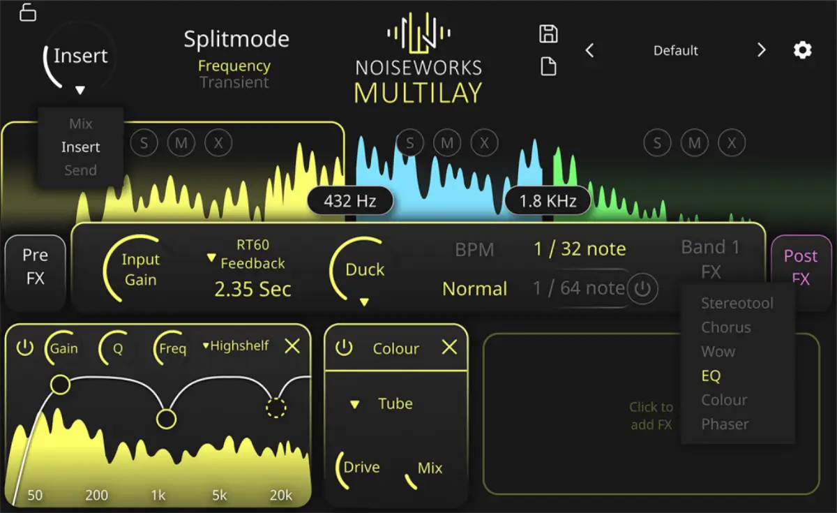 NoiseWorks Multilay v1.0.1 混音与延迟音频插件