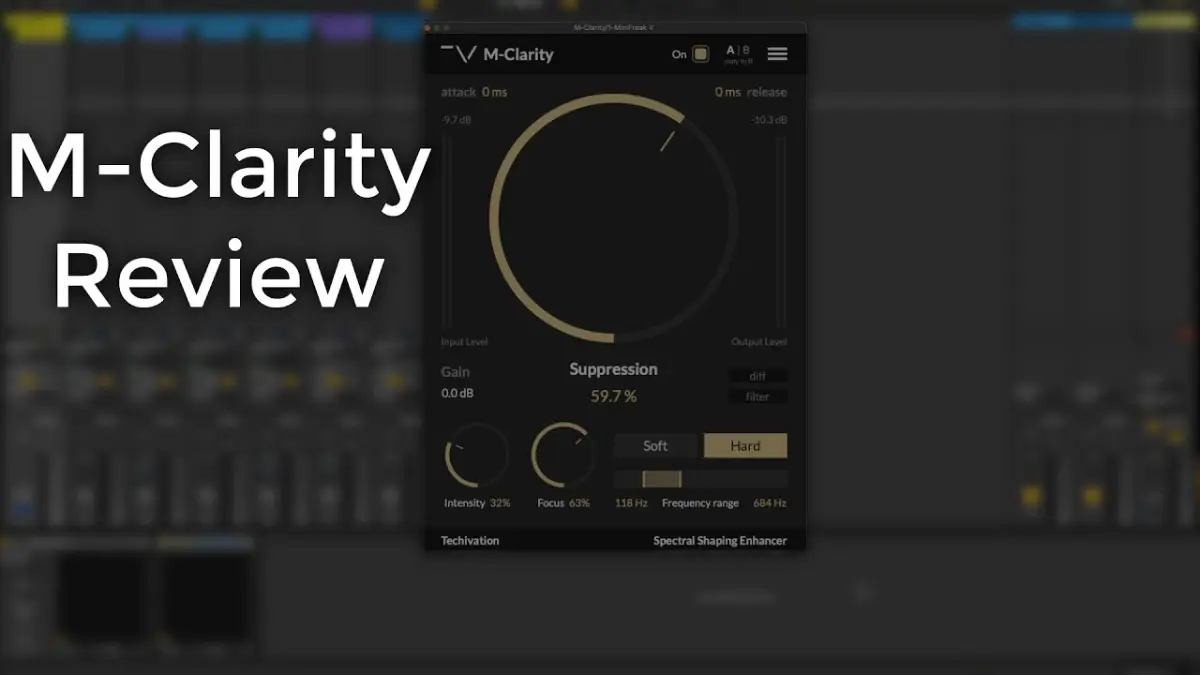 Techivation M-Clarity v1.1.3 动态共振抑制器插件