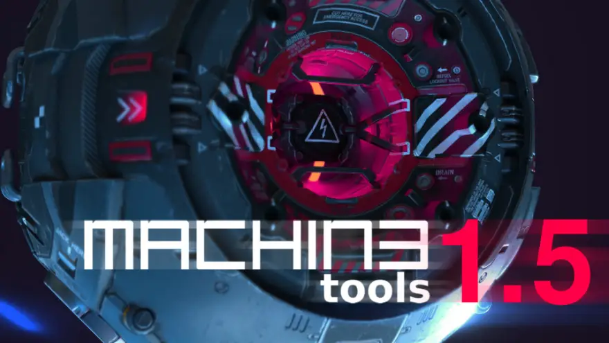 Blender Machin3tools v1.6.0 快速建模功能插件