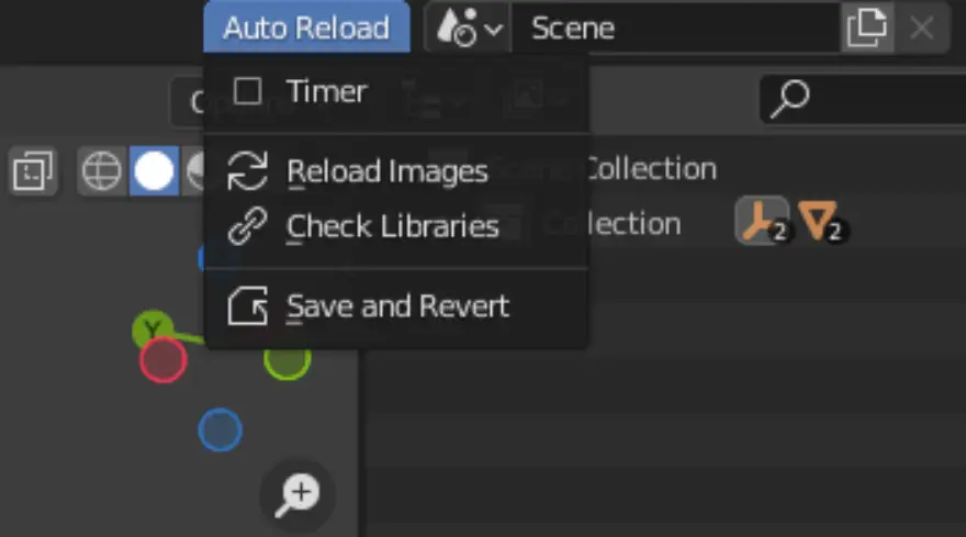 Blender Auto Reload v2.0.3 自动更新贴图插件