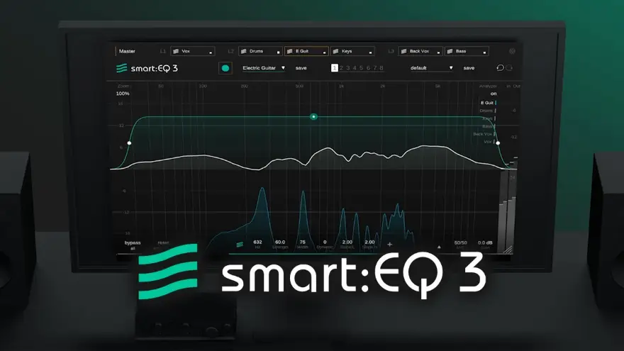 Sonible Smart EQ 3 v1.2.4 AI智能多轨均衡器插件