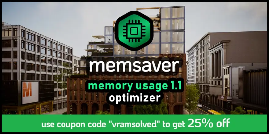 Blender Memsaver Addon v1.0 内存优化器插件