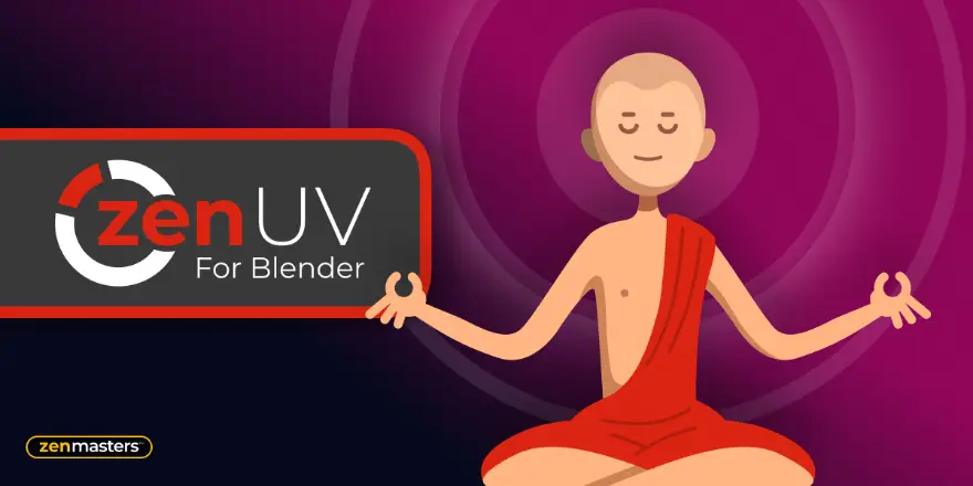 Blender Zen Uv v4.4.0.5+v3.1.1 贴图打包插件