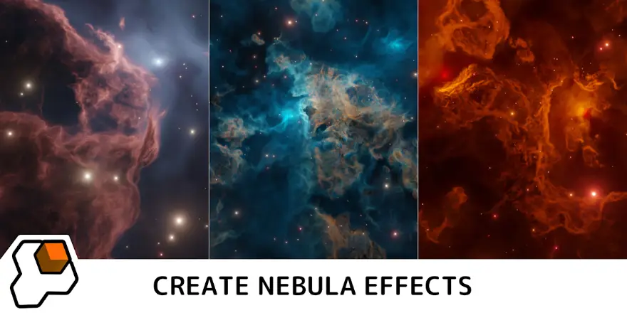 Blender Nebula Generator V2.0.2 3D太空星云生成插件