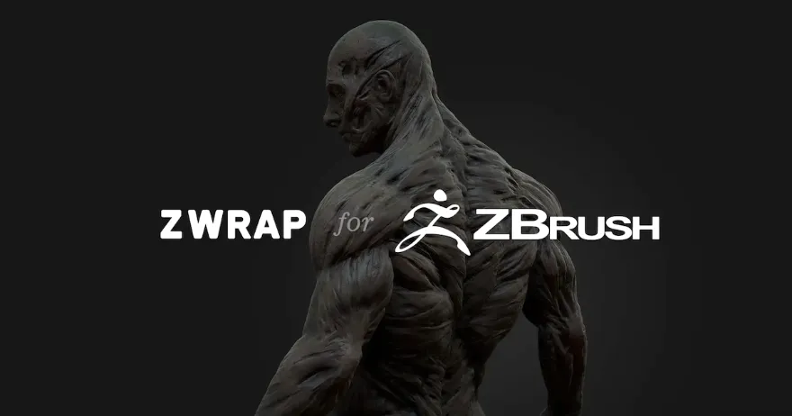 ZWrap 2023.12.3 将角色和3D扫描转换拓扑模型