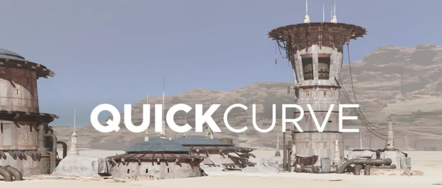 Blender QuickCurve 2022 样条线绘制插件