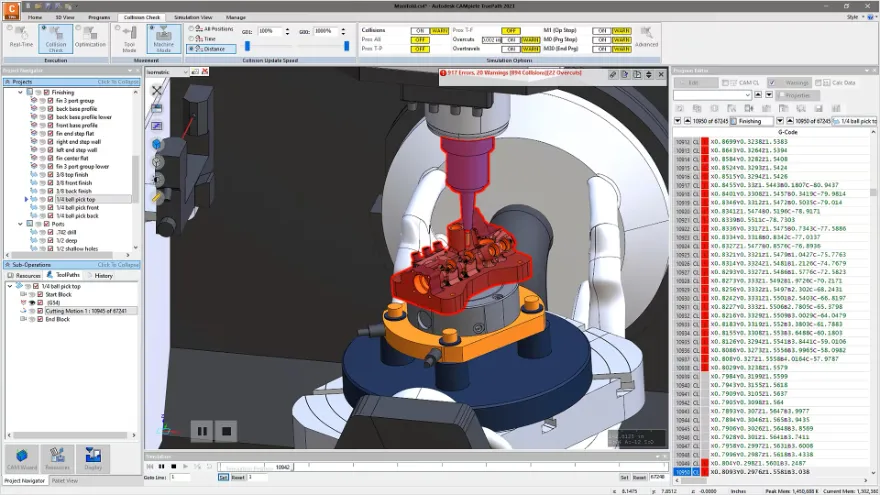 Autodesk CAMplete TurnMill 2024 CNC数据机床3D模型软件