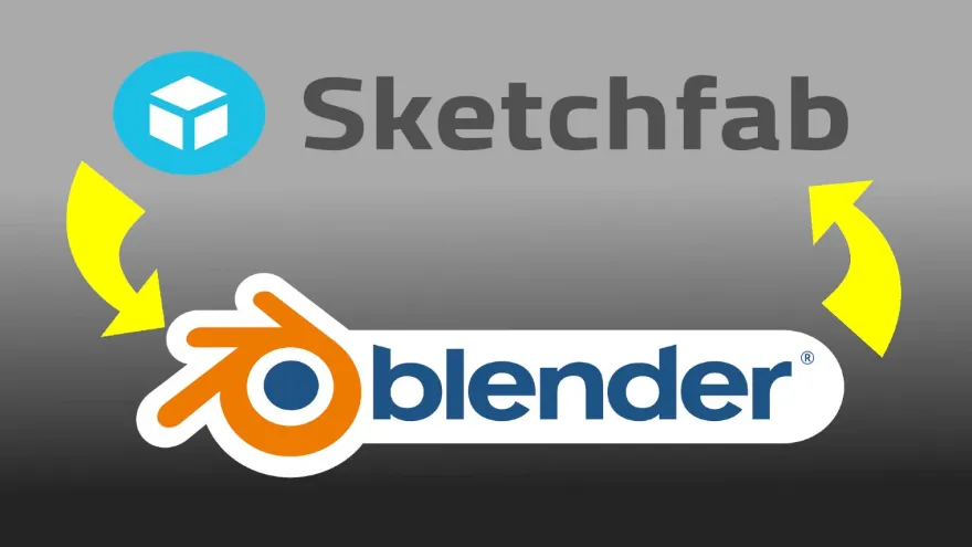 Blender Sketchfab 模型一键导入插件