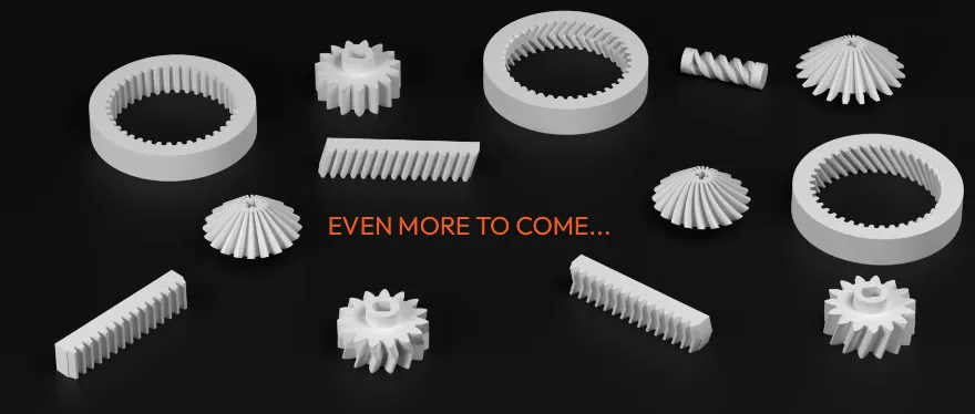 Blender Precision Gears v0.08 齿轮制作插件