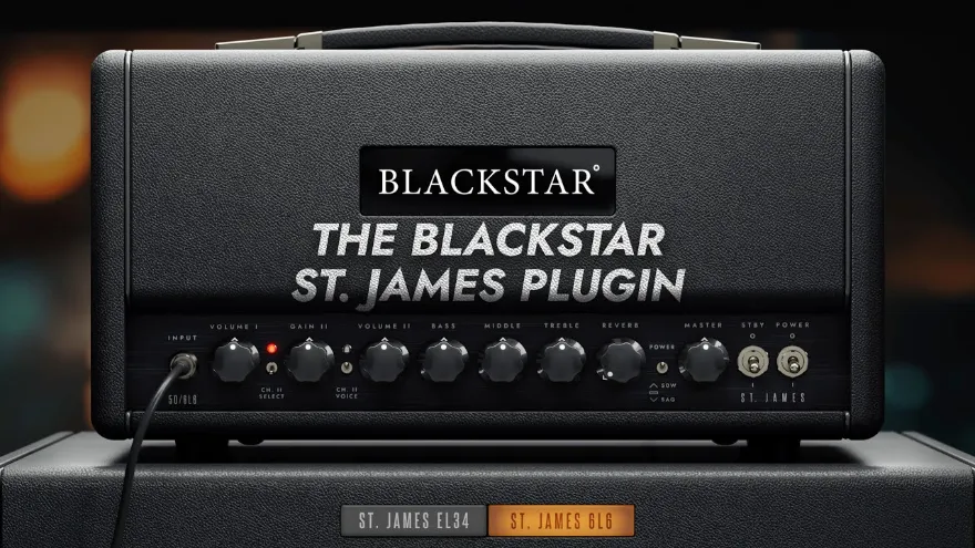 Blackstar Plugins St James v1.0.1 终极吉他音频效果插件