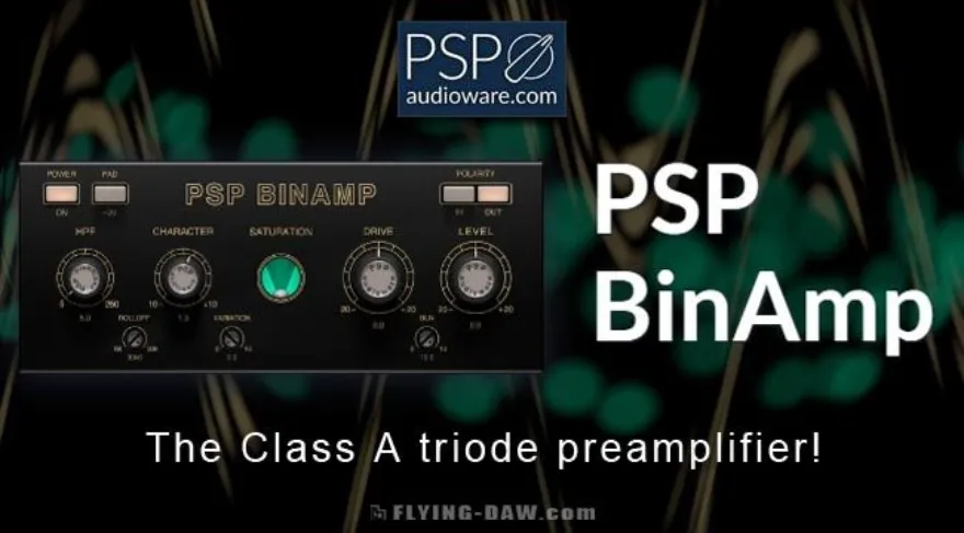 PSPaudioware PSP BinAmp v1.0.0 模拟经典放大器插件