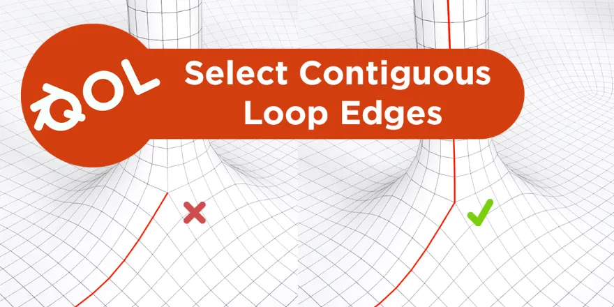 Blender Qol Tools v1.0.4 连续循环边缘选择插件