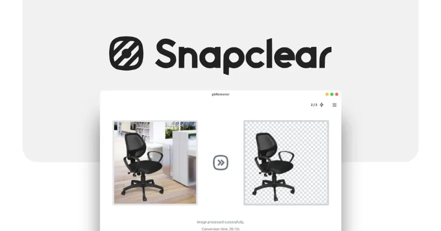 Snapclear v2.1.0 实用的图像背景删除软件