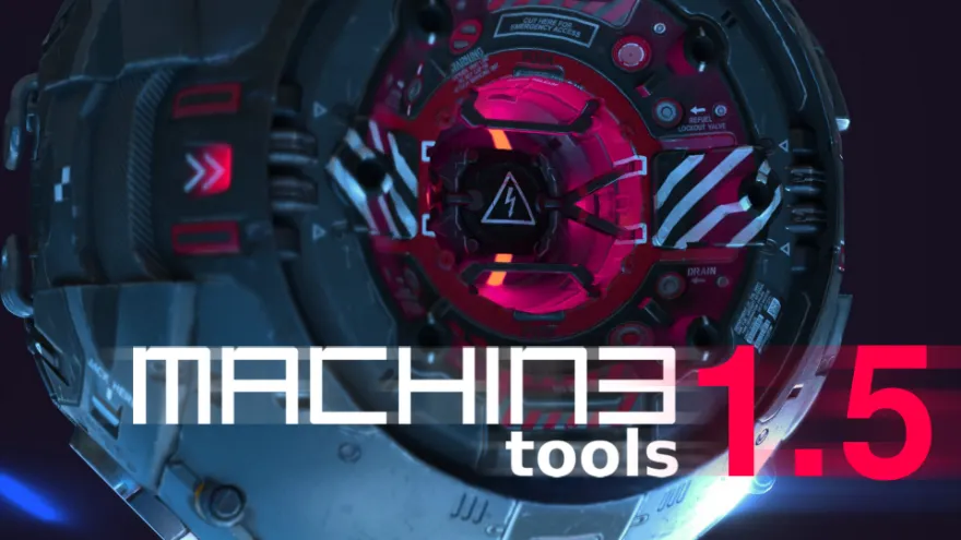 Blender Market Machin3Tools v1.3.0 快速建模便捷菜单工具