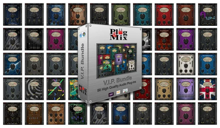 Plug And Mix VIP Bundle v3.3.2.1 50个高品质音频插件套装