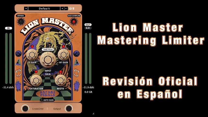 Safari Pedals Lion Master v1.5.72 母带限制器插件