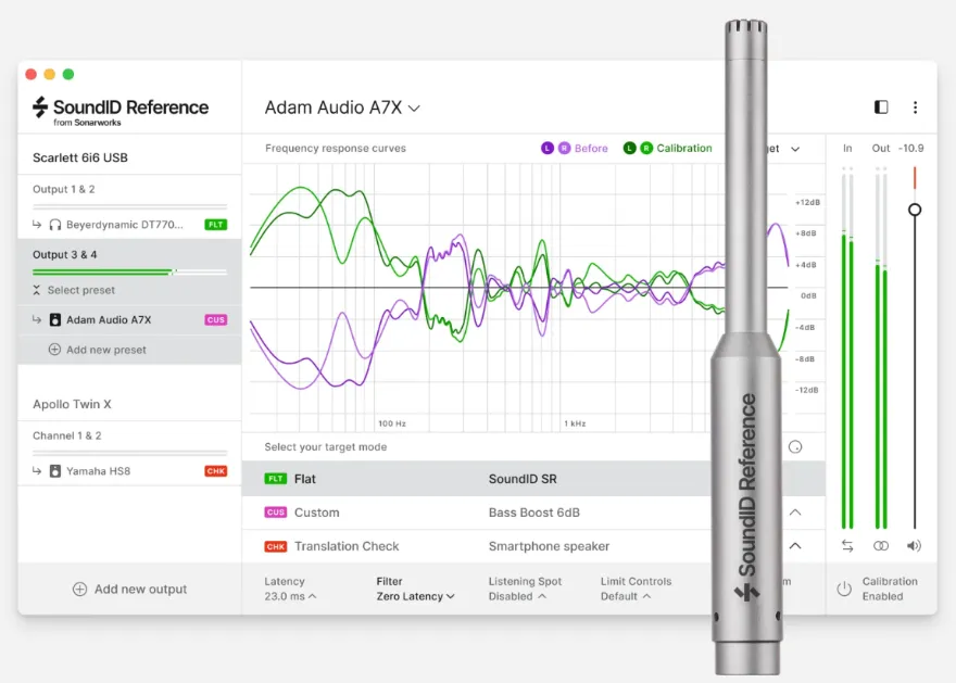 Sonarworks Reference 4 Studio Edition v4.4.10  480多种音频校准软件