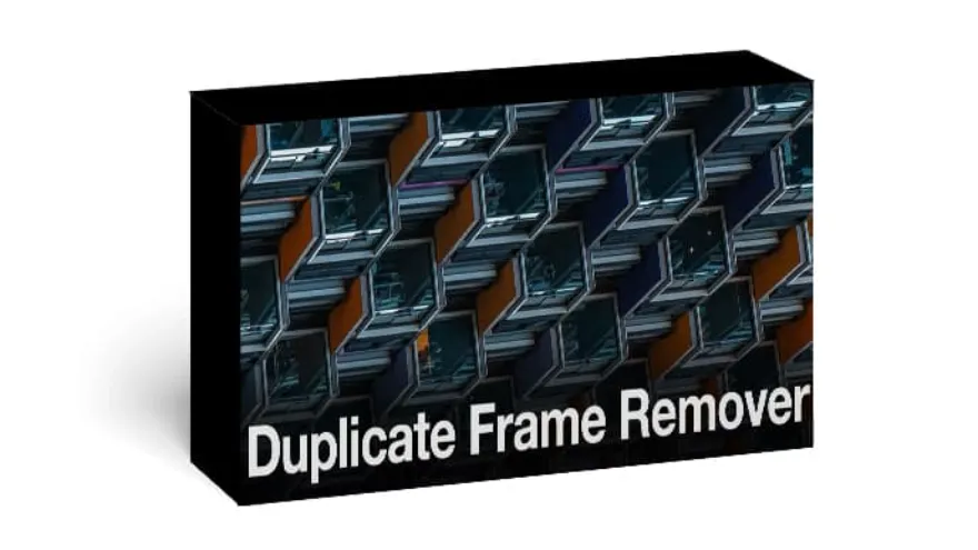 Aescripts Duplicate Frame Remover v3.1 Win/Mac 重复帧删除AE脚本