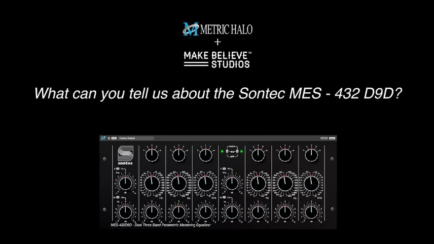 Make Believe Studios Sontec MES-432D9D v1.1.5 均衡器插件