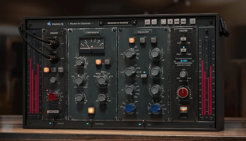 VoosteQ Model N Channel v1.0.3  N 型通道音频插件