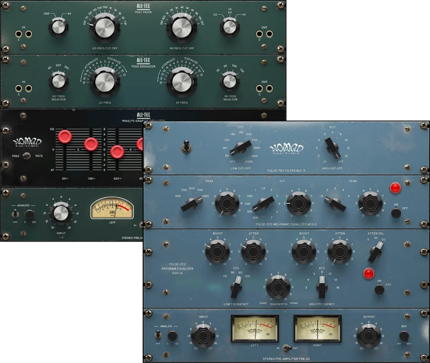 Nomad Factory Retro EQs Bundle v2.1.0 复古 EQ 捆绑包插件