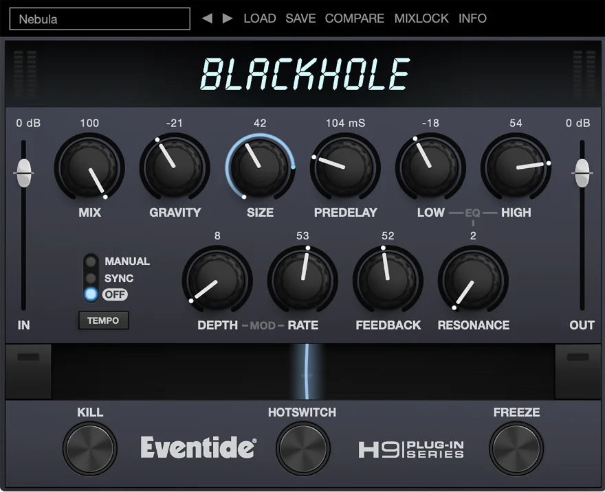 Eventide Blackhole Immersive v1.1.4 混响50多个预设音频插件