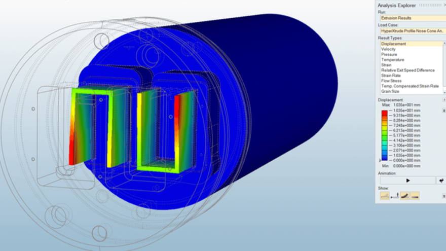 Altair Inspire Extrude 2023.0 金属挤压设计软件