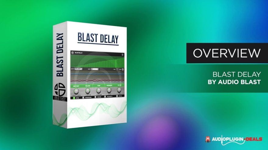 Audio Blast BlastDelay 3 v1.3.0.1 循环延迟效果插件