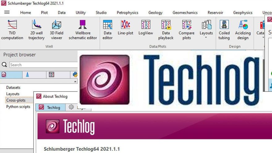 Schlumberger Techlog 2018.2 石油和天然气行业分析工具