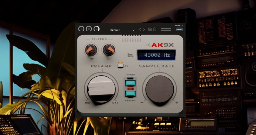 Beatskillz AK9X v1.0.0 经典复古风格模拟采样器插件