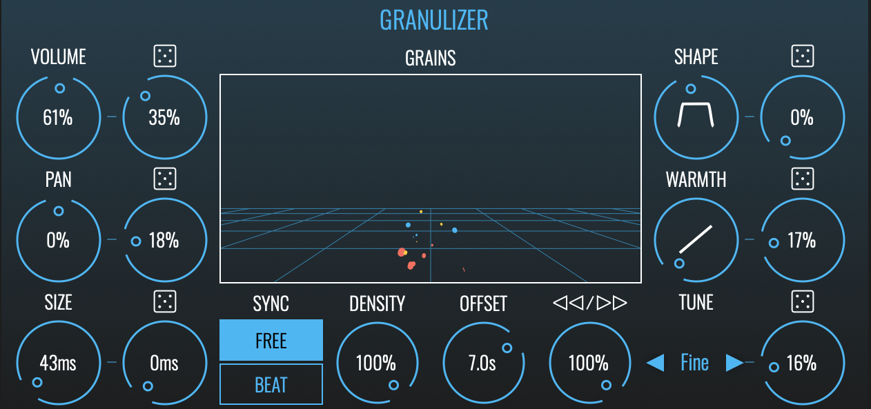 BLEASS Granulizer v1.2.2 颗粒合成效果插件