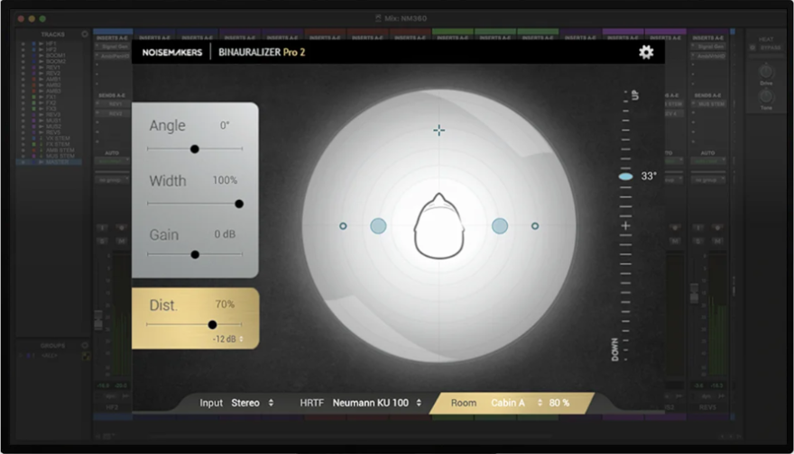 Noise Makers Binau Bundle 2 v2.0.0 距离模拟音频引擎插件