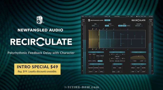 Newfangled Audio Recirculate v1.1.2  混合回声延迟 VST 插件