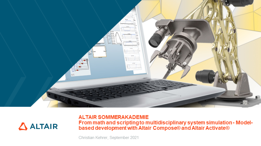 Altair Compose 2023.1 高级工程计算和数据可视化软件