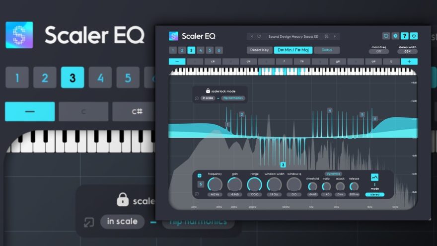 Plugin Boutique Scaler EQ 1.1.1 零延迟均衡器