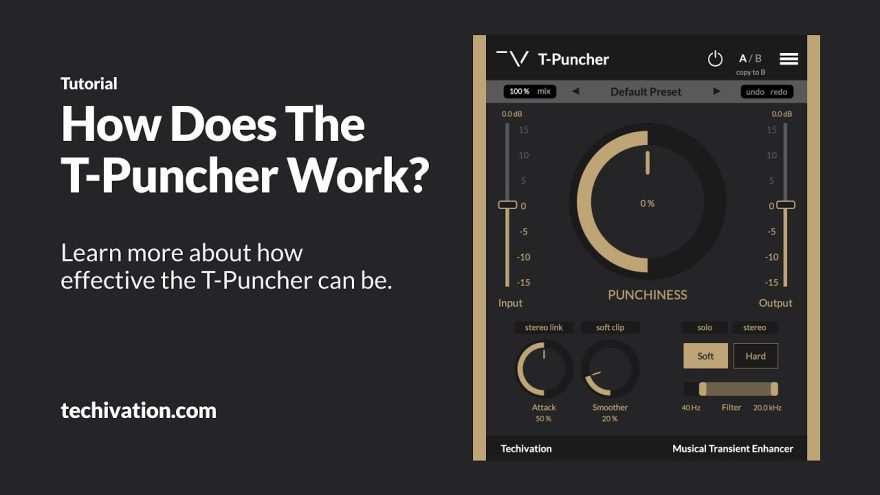 Techivation M-Puncher v1.0.0 混音瞬态整形插件