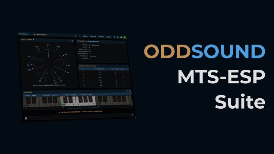 ODDSound MTS-ESP Suite v1.14 组合的新维度乐器