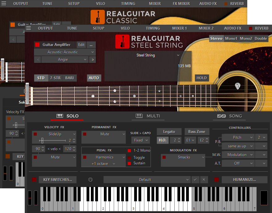 MusicLab RealGuitar v6.1.0.7549 逼真虚拟吉他插件