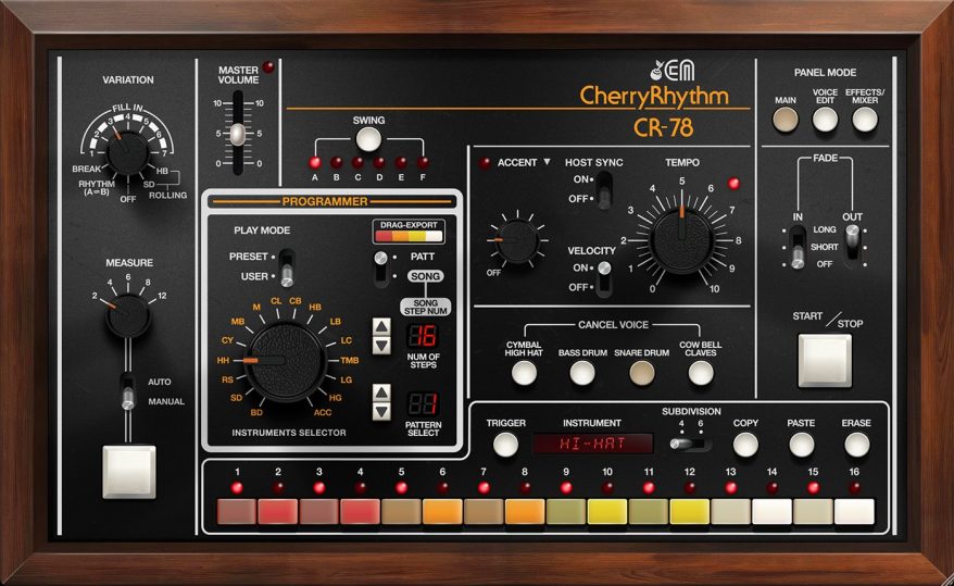 Cherry Audio CR-78 v1.0.11.89 鼓机插件模拟器