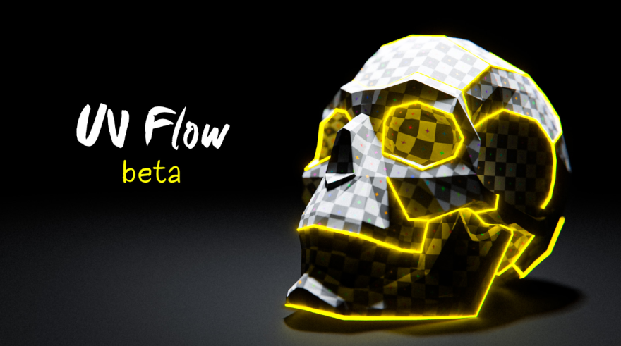 Blender UV Flow v0.9.2 贴图展UV插件