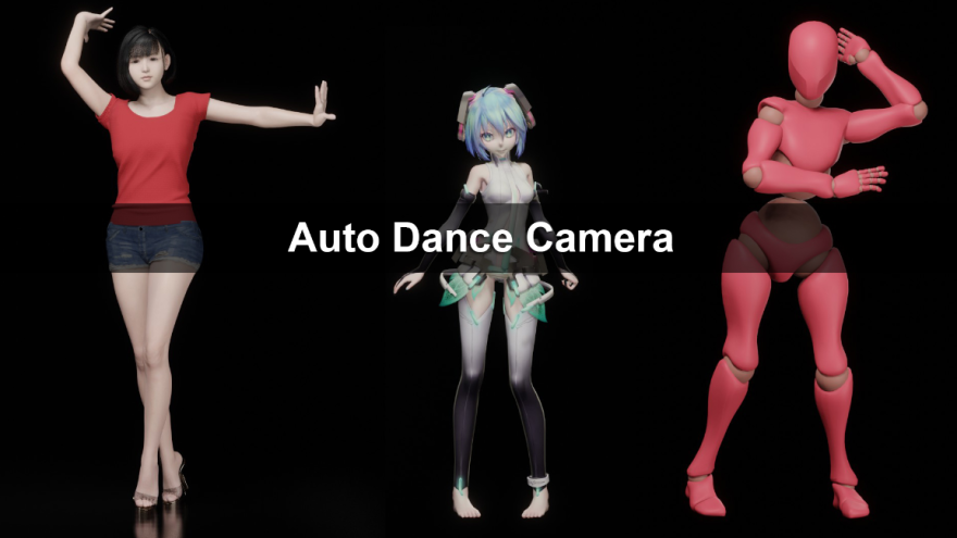 Blender Auto Dance Camera v2.3.1 舞蹈自动生成摄像机动画插件